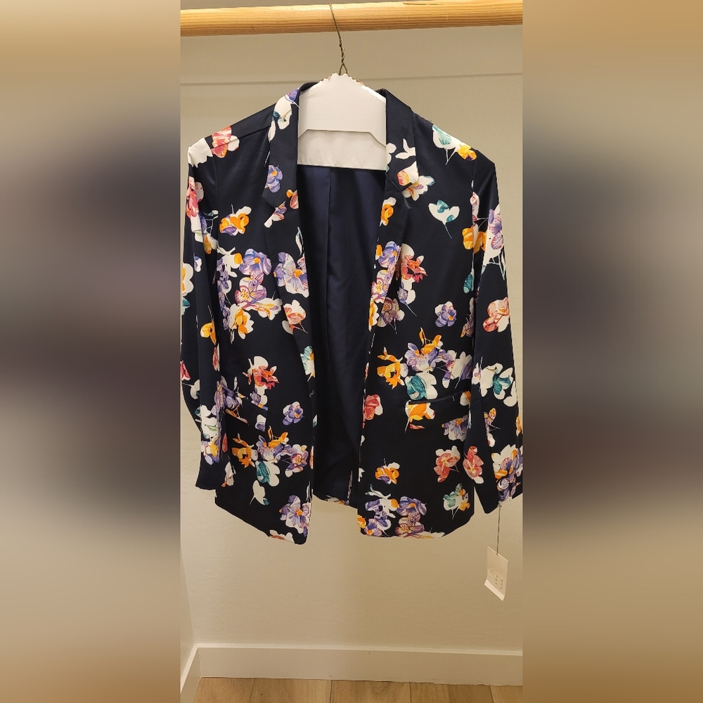 A New Day Floral blazer